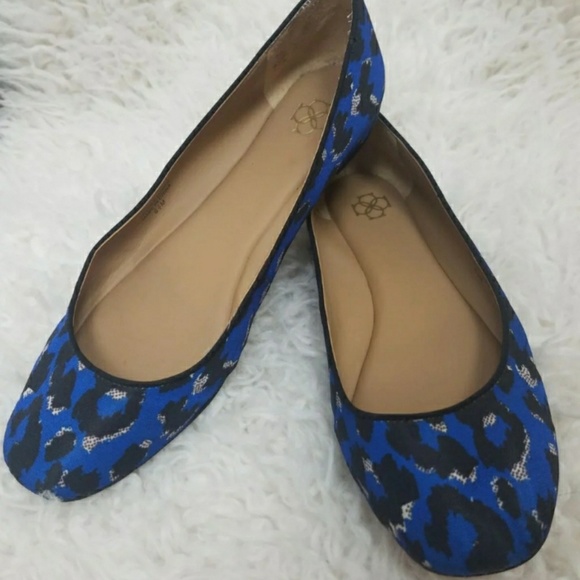 blue leopard print shoes